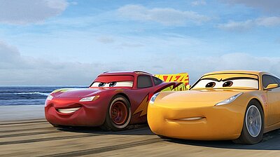 Mehr zum Film „Cars 3: Evolution“ Szenenbild aus dem Film „Cars 3: Evolution“