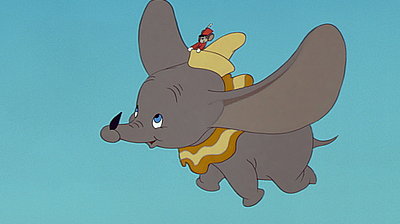 Szenenbild aus dem Film „Dumbo, der fliegende Elefant“