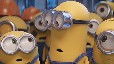 Mehr zum Film „Minions – Auf der Suche nach dem Mini-Boss“ Szenenbild aus dem Film „Minions – Auf der Suche nach dem Mini-Boss“