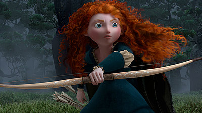 Szenenbild aus dem Film „Merida - Legende der Highlands“