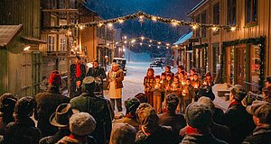 Szenenbild aus dem Film „Weihnachten in der Schustergasse“