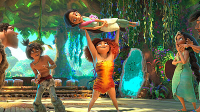 Mehr zum Film „Die Croods - Alles auf Anfang“ Szenenbild aus dem Film „Die Croods - Alles auf Anfang“