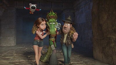 Mehr zum Film „Tad Stones und die Suche nach der Smaragdtafel“ Szenenbild aus dem Film „Tad Stones und die Suche nach der Smaragdtafel“