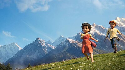 Mehr zum Film „Heidi - Die Legende vom Luchs“ Szenenbild aus dem Film „Heidi - Die Legende vom Luchs“