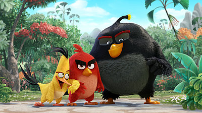 Szenenbild aus dem Film „Angry Birds – Der Film“