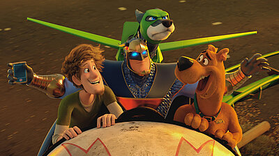 Mehr zum Film „Scooby! Voll verwedelt“ Szenenbild aus dem Film „Scooby! Voll verwedelt“