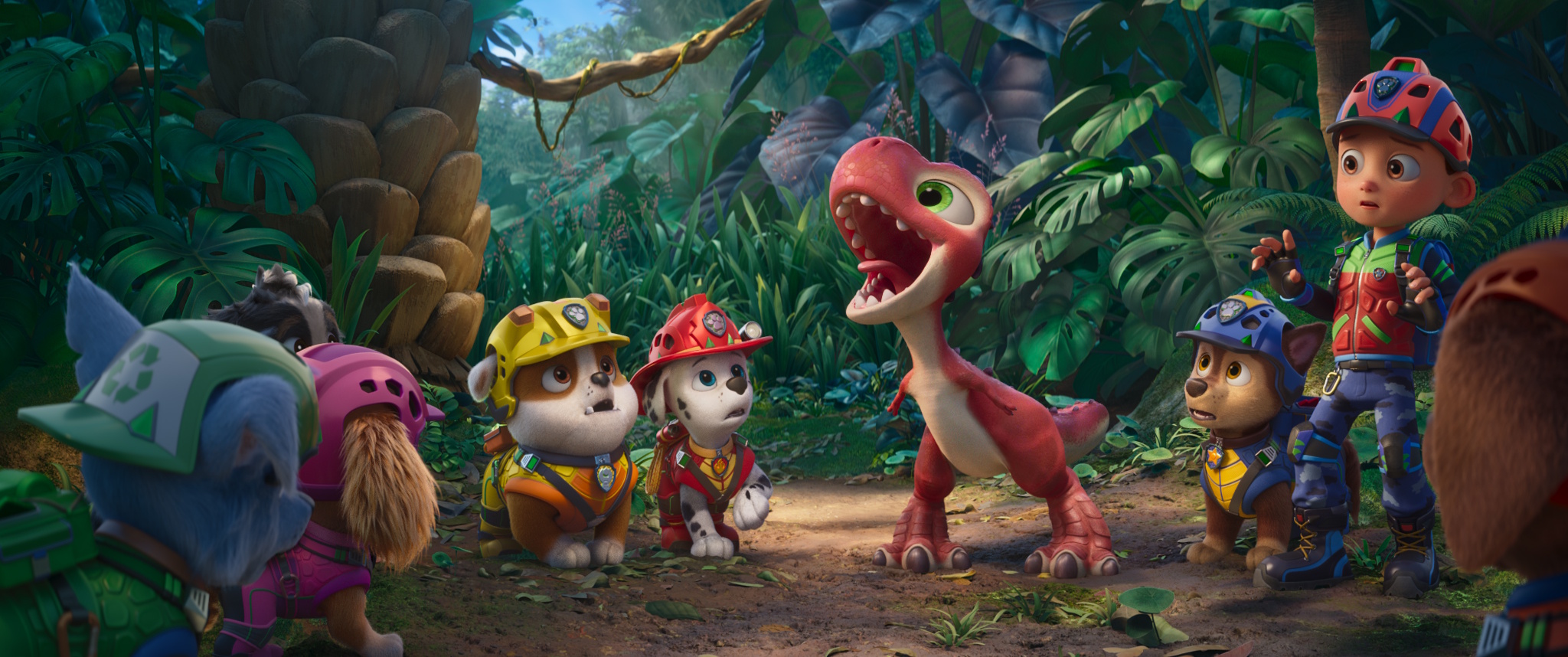 Szenenbild aus dem Film „Paw Patrol: Der Dino Film“